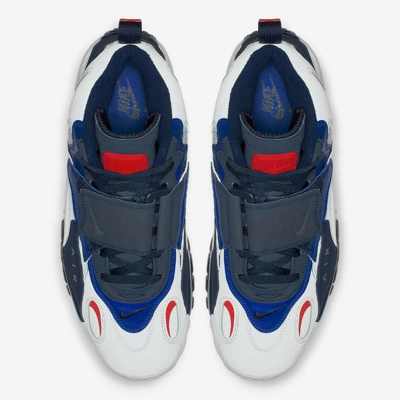 Nike Air Max Turf White/University Red-Blue Void - Picture 6 of 6